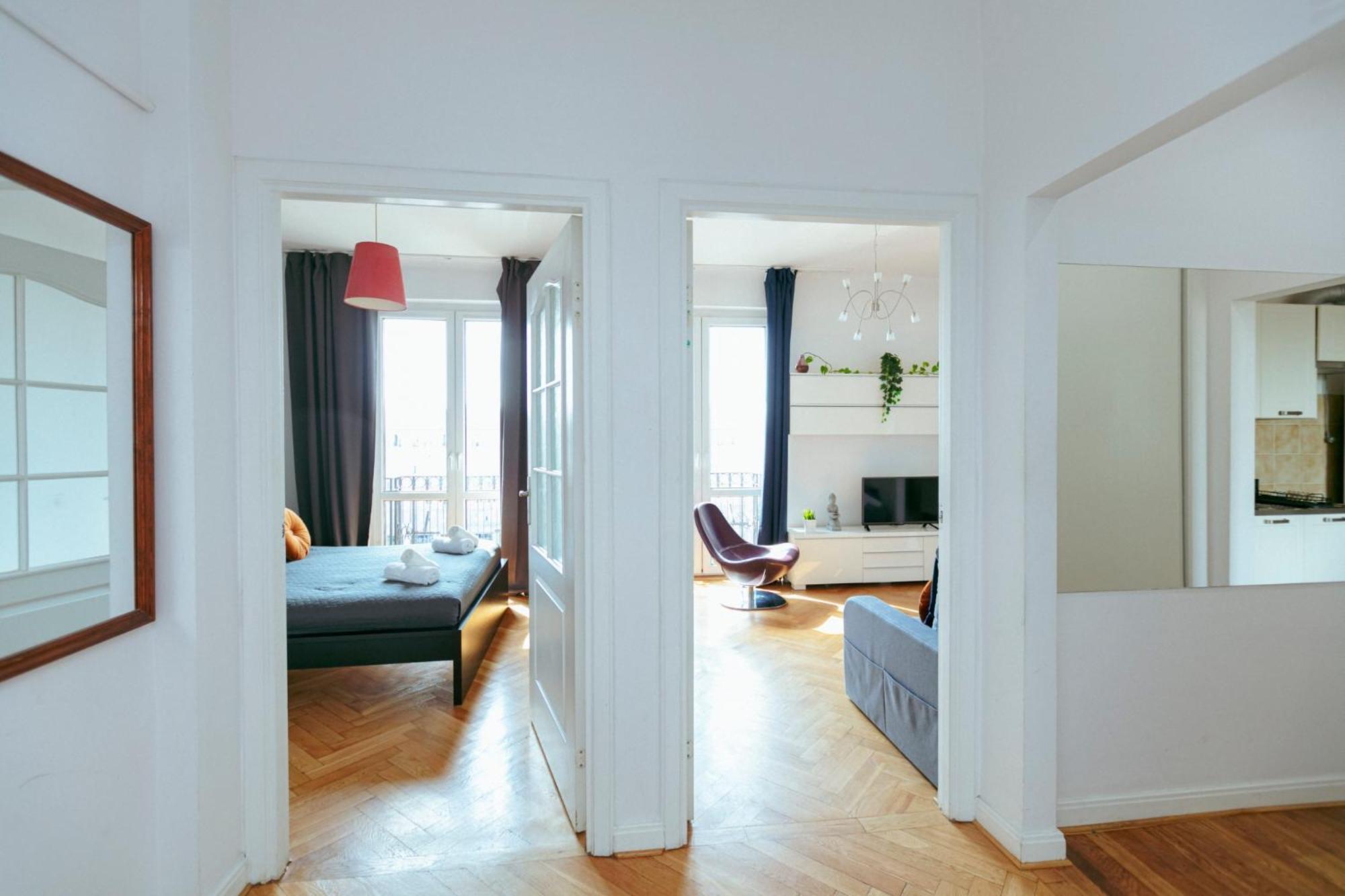 Plac Konstytucji 6 Grey - Bezplatny Garaz Podziemny - Free Parking - Apartament Dla 4 Osob Warszawa Eksteriør billede